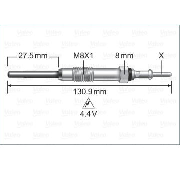 Zhavici svicka VALEO 345229