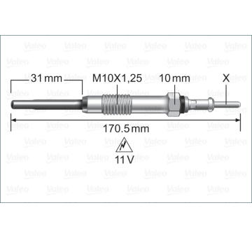 Zhavici svicka VALEO 345244