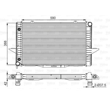 Chladič, chlazení motoru VALEO 701532