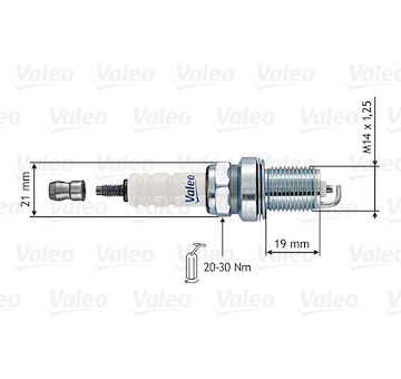 Zapalovací svíčka VALEO 246856