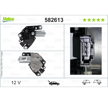 Motor stěračů VALEO 582613