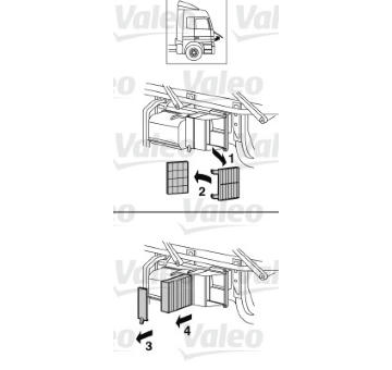 Filtr, vzduch v interiéru VALEO 716039