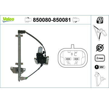 Zvedací zařízení oken VALEO 850080
