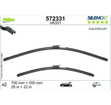 List stěrače VALEO 572331