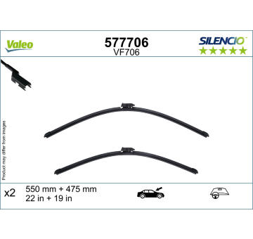 List stěrače VALEO 577706