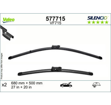 List stěrače VALEO 577715