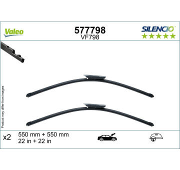 List stěrače VALEO 577798