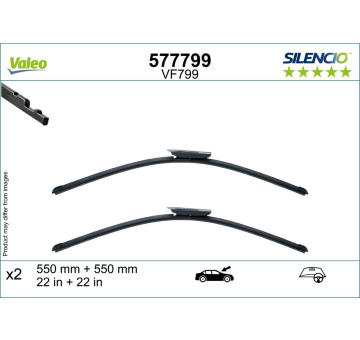 List stěrače VALEO 577799