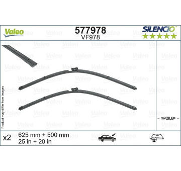 List stěrače VALEO 577978