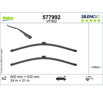 List stěrače VALEO 577992