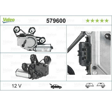 Motor stieračov VALEO 579600