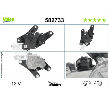 Motor stěračů VALEO 582733