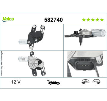 Motor stěračů VALEO 582740
