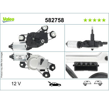 Motor stěračů VALEO 582758