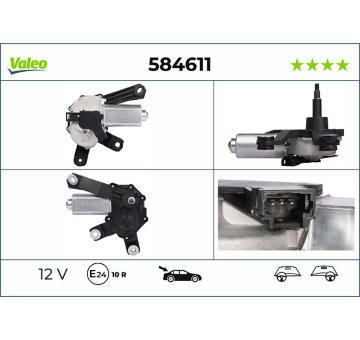 Motor stěračů VALEO 584611