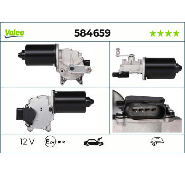 Motor stěračů VALEO 584659