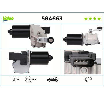 Motor stěračů VALEO 584663