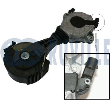 Napínák, žebrovaný klínový řemen RUVILLE 542539