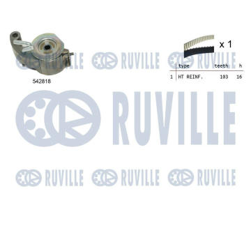 ozubení,sada rozvodového řemene RUVILLE 550515
