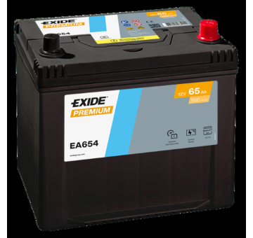 startovací baterie EXIDE EA654