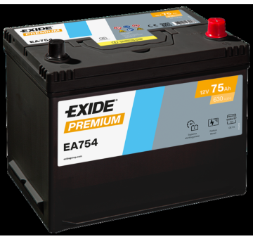 startovací baterie EXIDE EA754