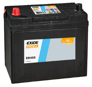 startovací baterie EXIDE EB455