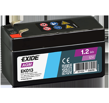 Napájecí baterie EXIDE EK013