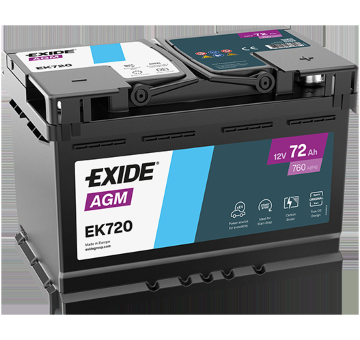 startovací baterie EXIDE EK720