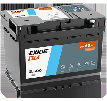 startovací baterie EXIDE EL600