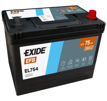 startovací baterie EXIDE EL754