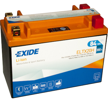 startovací baterie EXIDE ELTX20H