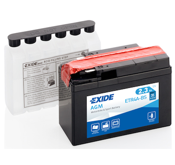 startovací baterie EXIDE ETR4A-BS