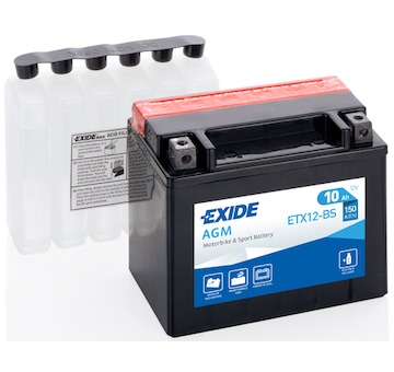 startovací baterie EXIDE ETX12-BS