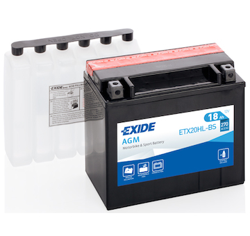 startovací baterie EXIDE ETX20HL-BS
