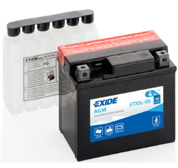 startovací baterie EXIDE ETX5L-BS