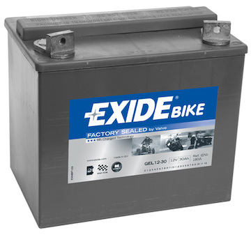startovací baterie EXIDE GEL12-30