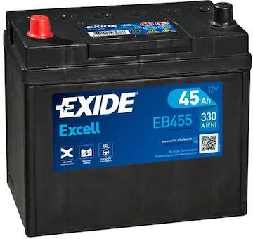 startovací baterie EXIDE EB455