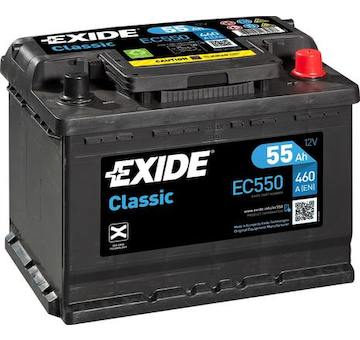 startovací baterie EXIDE EC550