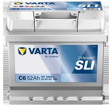 startovací baterie VARTA 552401052K262