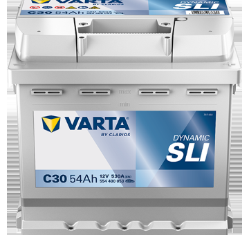 startovací baterie VARTA 554400053K262