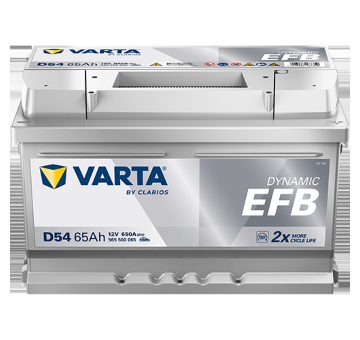 startovací baterie VARTA 565500065K262