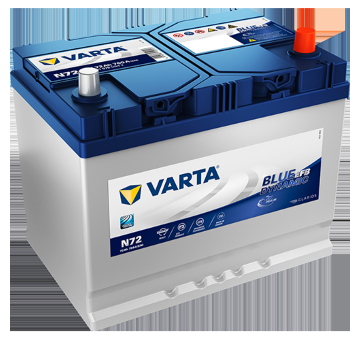 startovací baterie VARTA 572501076D842