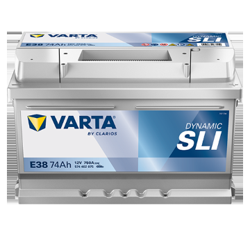 startovací baterie VARTA 574402075K262
