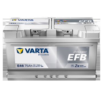 startovací baterie VARTA 575500073K262