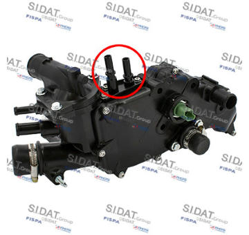 Pouzdro termostatu SIDAT 94.892A2