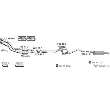 Výfukový systém ERNST 010608
