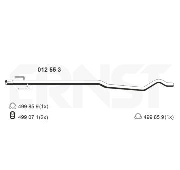 Opravne potrubi, katalyzator ERNST 012553