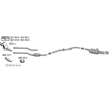Výfukový systém ERNST 020451