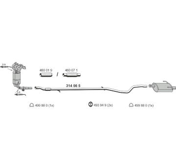 Výfukový systém ERNST 031607