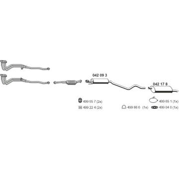 Výfukový systém ERNST 050206